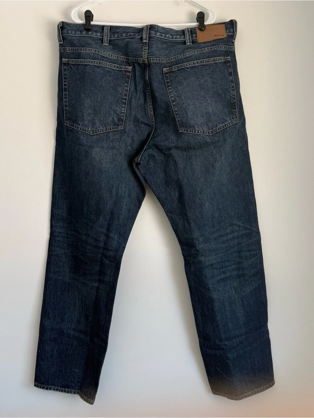 NWT Madewell The 1991 Straight-Leg Jean in Japanese Denim Fairside Wash 38x32